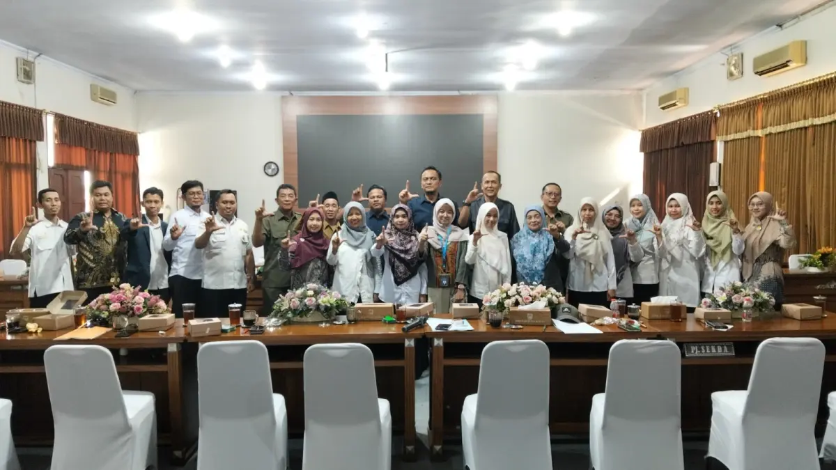 AUDIENSI: Suasana audiensi perwakilan Ikatan Pustakawan Indonesia (IPI) Kabupaten Batang bersama Komisi IV DPRD Batang.