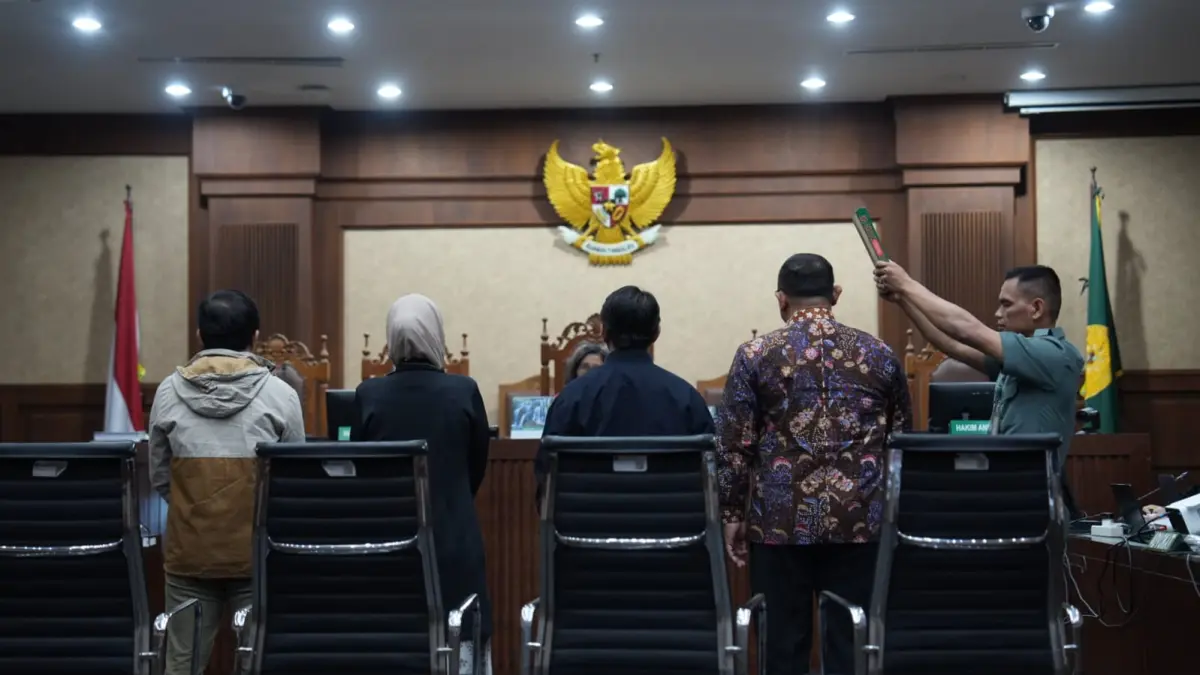 Sidang Korupsi Kuota Haji Tambahan di  Pengadilan Tipikor Jakarta Pusat, Selasa (8/9/2026).
 