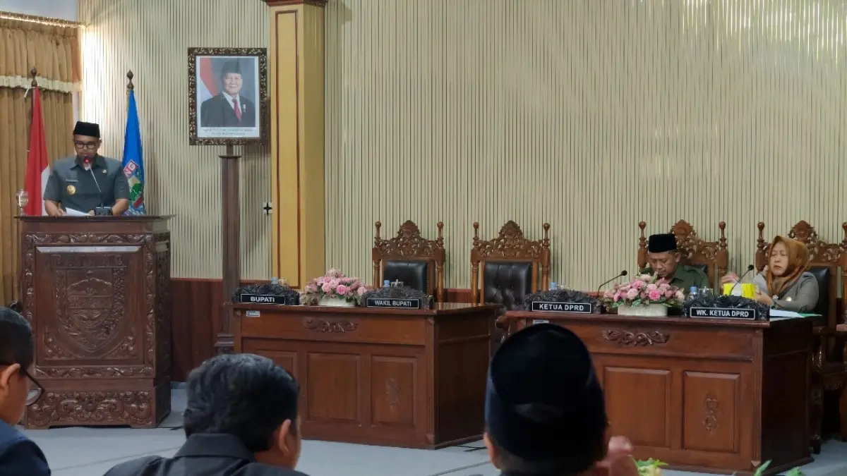 DPRD: Suasana rapat Paripurna DPRD Kabupaten Batang