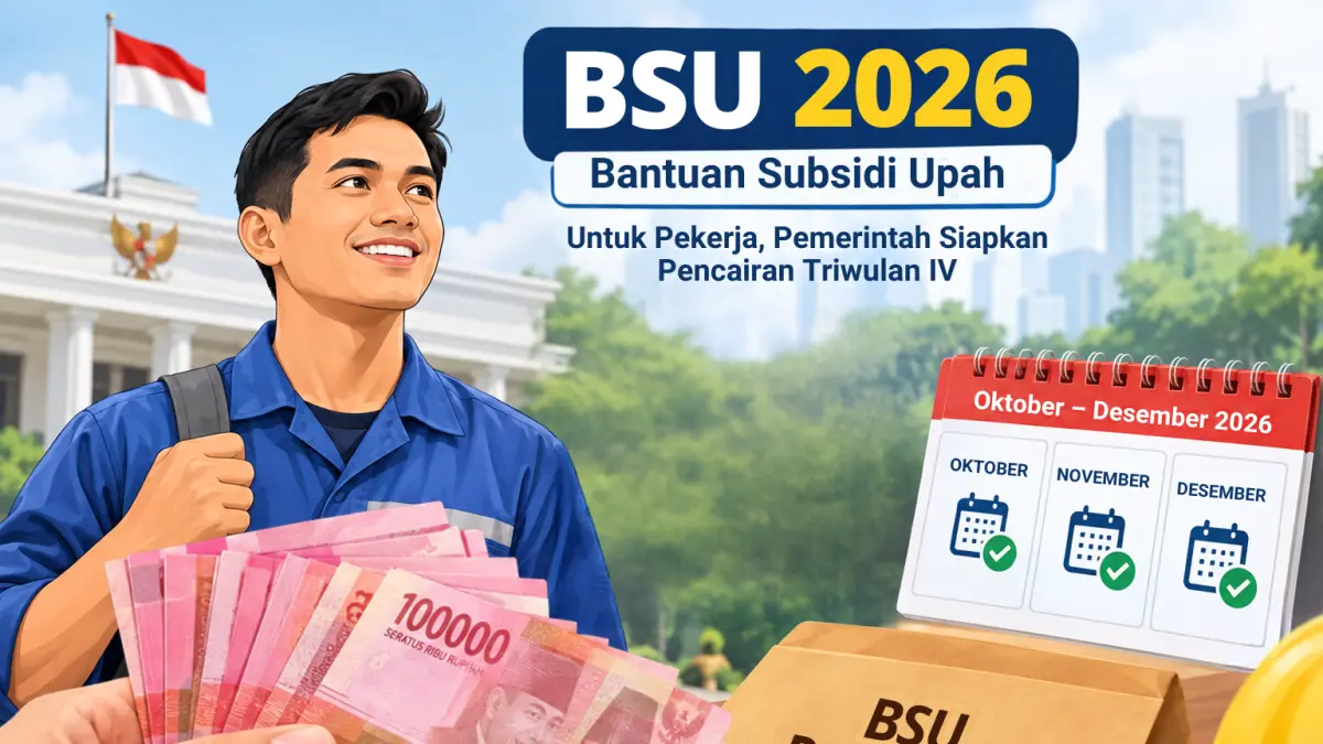 BSU 2026 Triwulan IV Disiapkan, Pekerja Berpotensi Terima Rp900 Ribu untuk Oktober-Desember