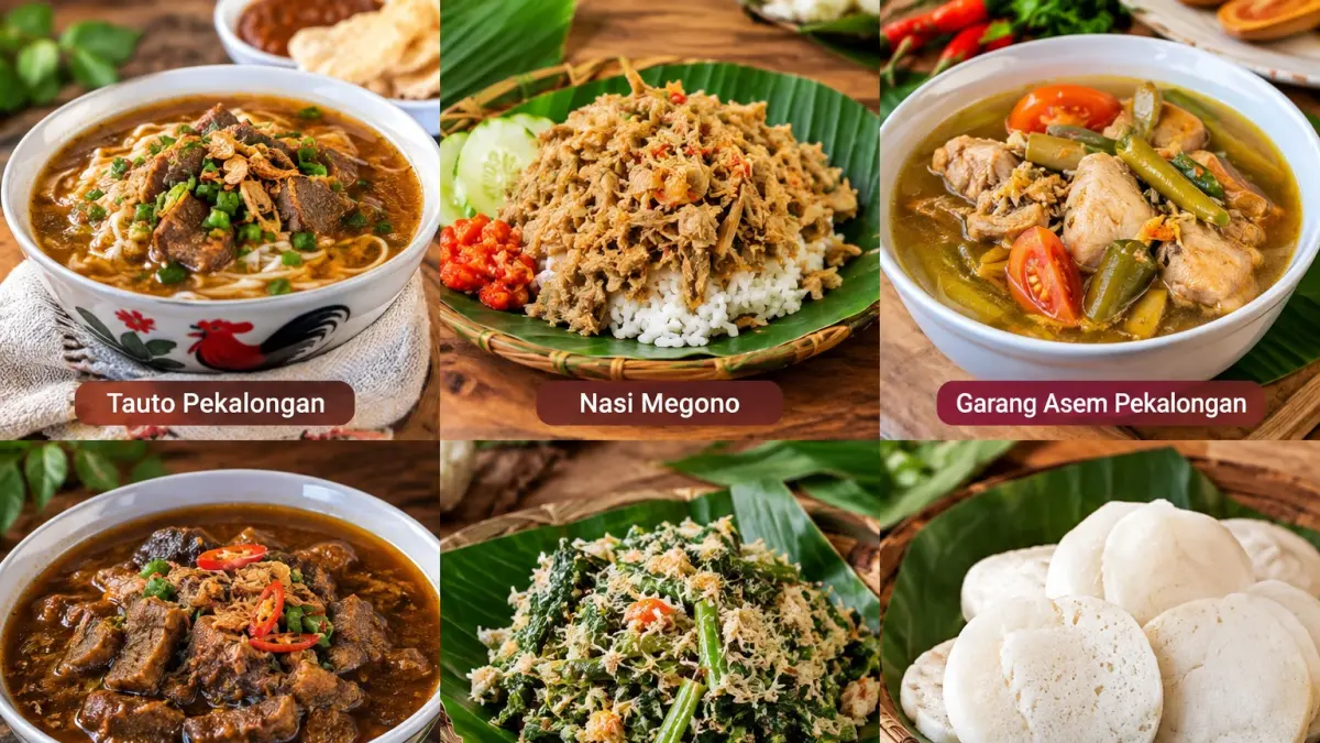 Beragam kuliner tradisional Pekalongan menawarkan perpaduan rasa gurih, pedas, dan kaya rempah.