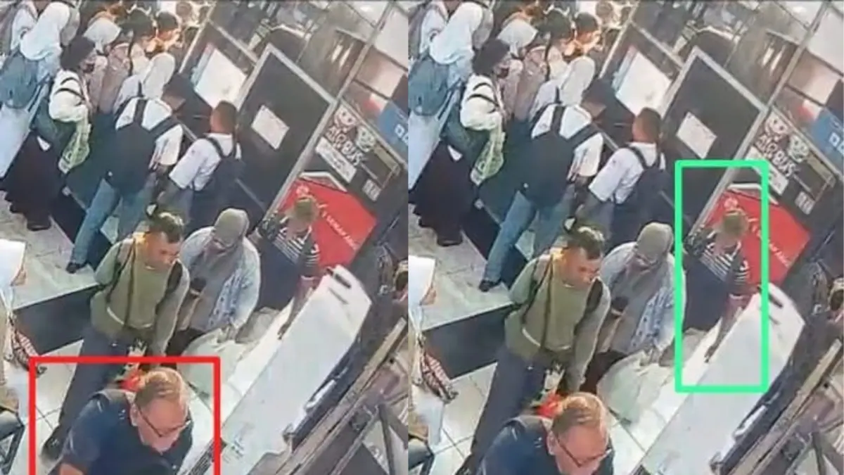 Dua pelaku bermodus gendam tertangkap kamera CCTV