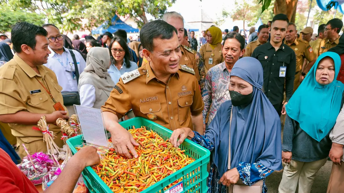 Harga Cabai Tembus Rp90 Ribu per Kg, Pemprov Jateng Gelar Pasar Murah