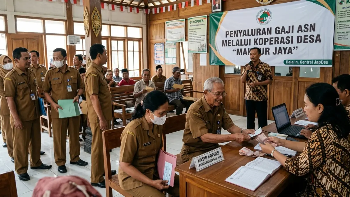 Gaji PNS Lewat Kopdes, Bank Daerah Terancam Kehilangan Dana