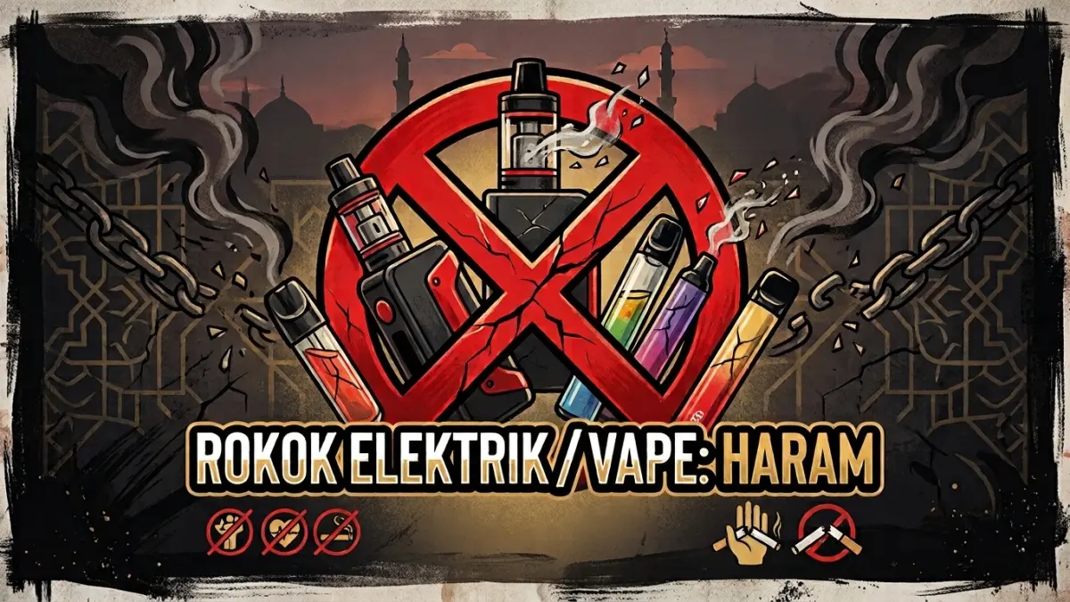MUI Kaji Fatwa Haram Vape, Kapolri Soroti Ancaman Narkoba dalam Rokok Elektrik