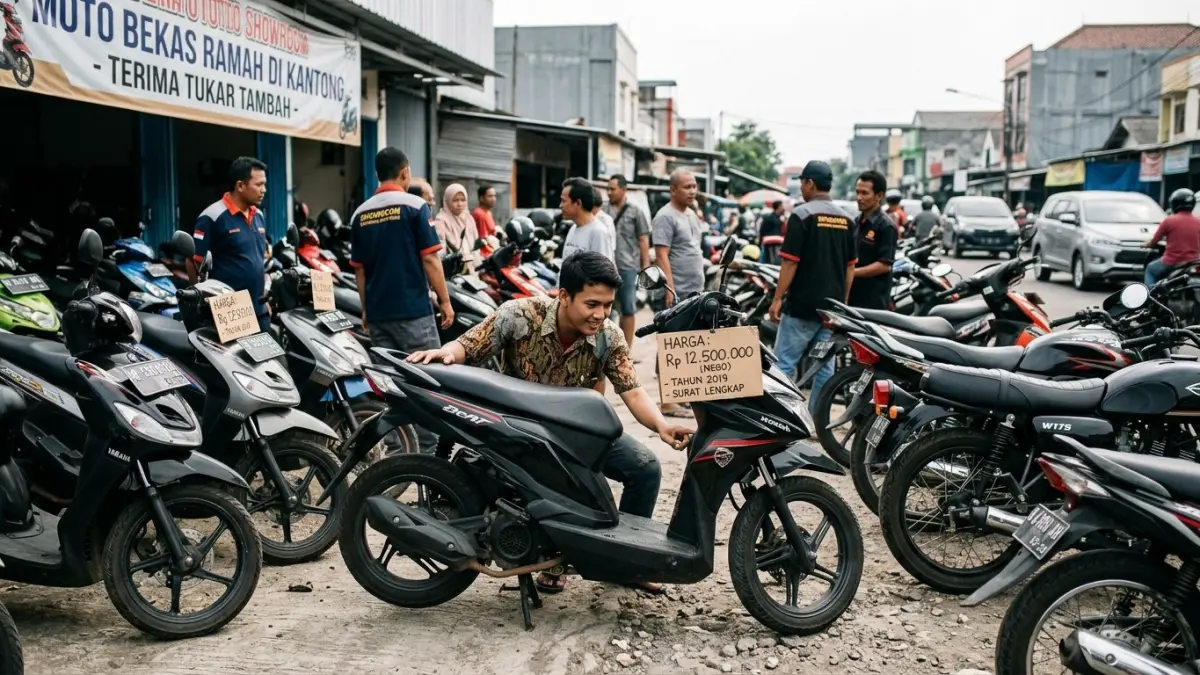 Pilihan Motor Bekas Ramah di Kantong