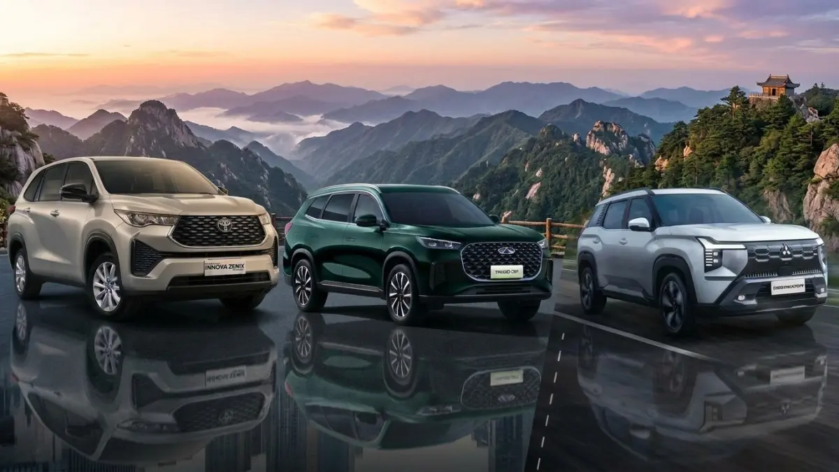 Innova Zenix Hybrid vs Mitsubishi Destinator vs Chery Tiggo 8 CSH, Mana Lebih Worth It?