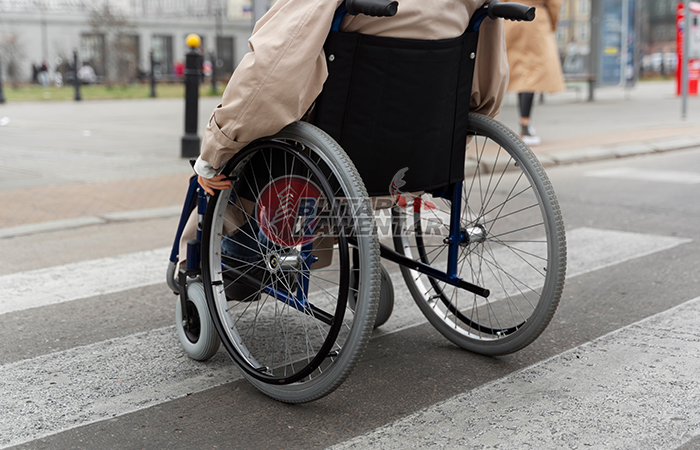 Ilustrasi disabilitas yang membutuhkan motor khusus untuk berkegiatan