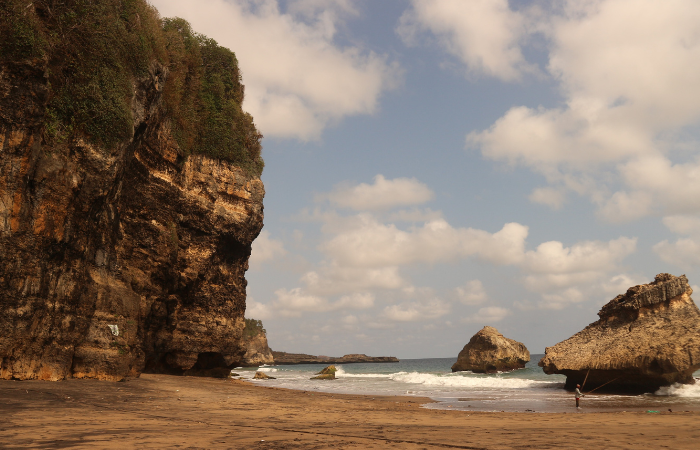 Pantai Jebring adalah salah satu pantai yang sangat indah