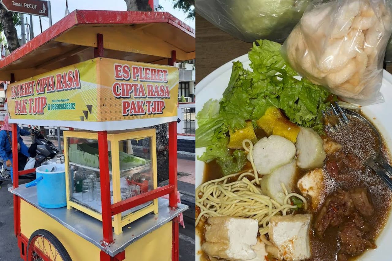 Kuliner yang bisa dinikmati saat berkunjung di alun-alun kota Blitar