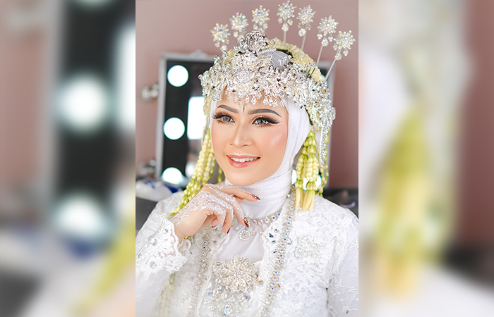 Salah satu hasil rias di Riethaz mua