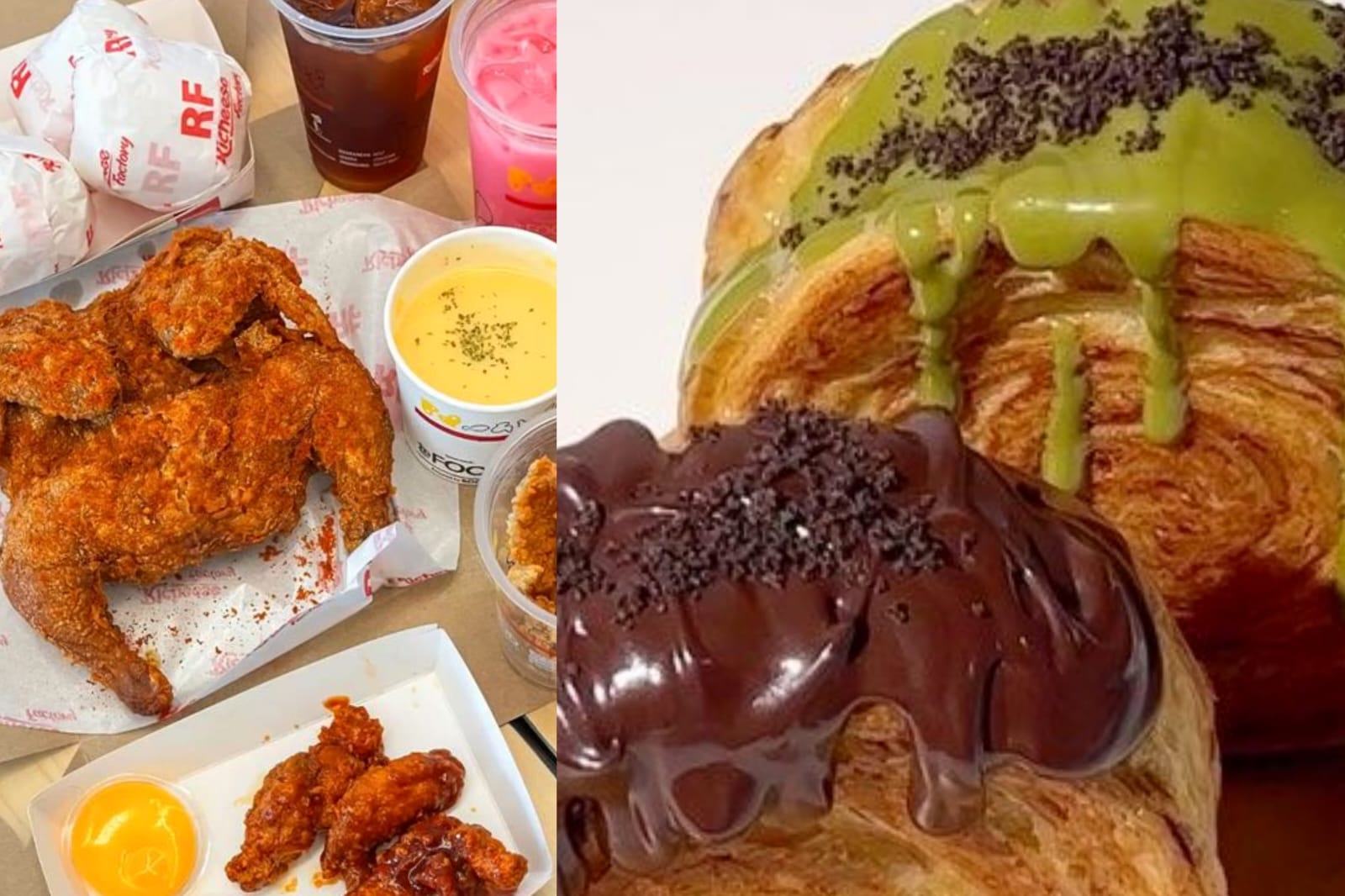 Ayam Ricis dan Cromboloni makanan yang viral di tahun 2033.