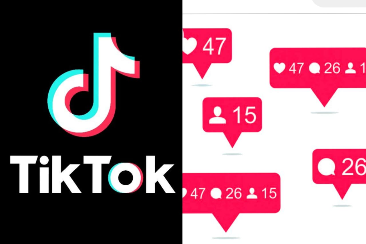 Ilustrasi aplikasi Tiktok