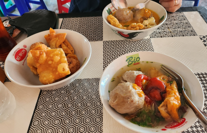 Bakso ini bisa di nikmati kapan saja dan rasanya bikin nagih
