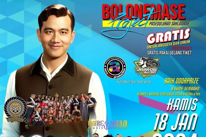 Poster bolone Mase projects yang berkolaborasi bareng brewog audio