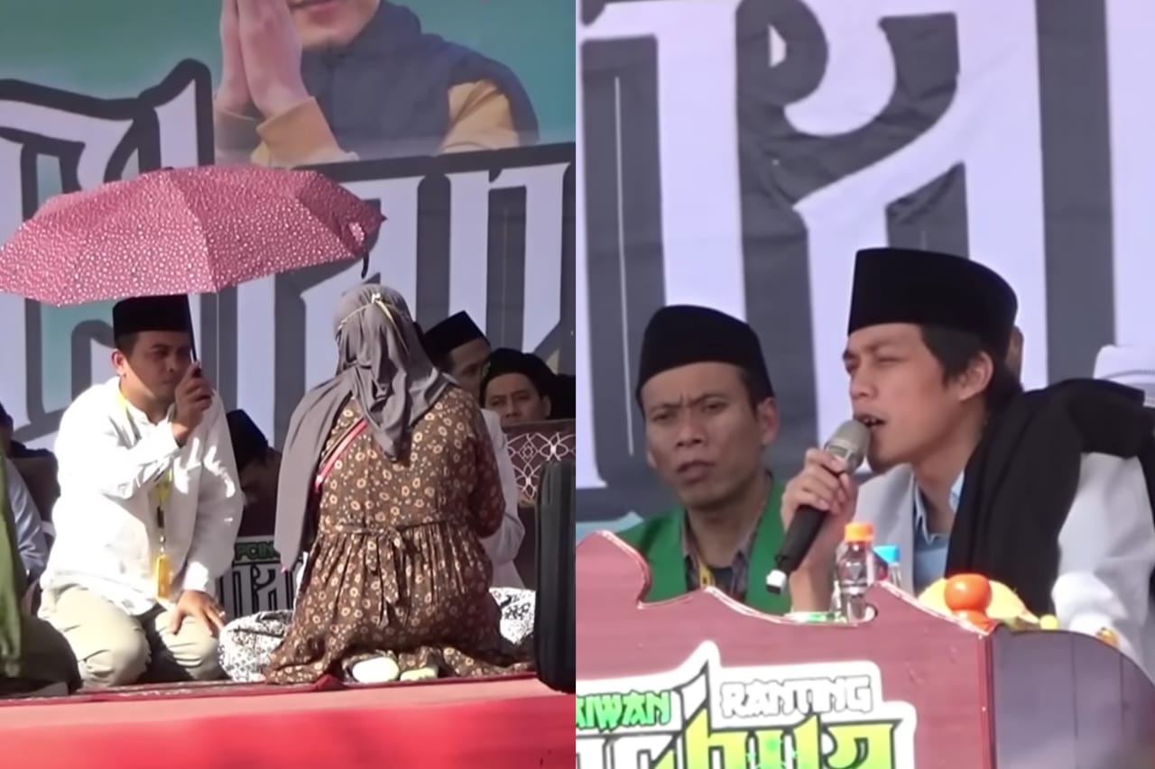 Gus Iqdam saat mengisi ceramah di Taiwan awal Januari lalu