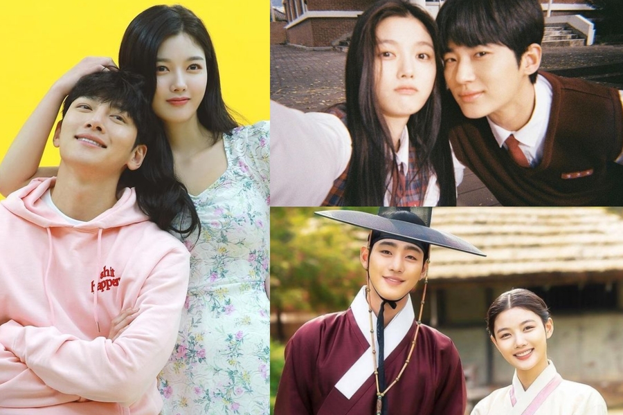 Kim Yoo Jung dengan lawan mainnya di drama