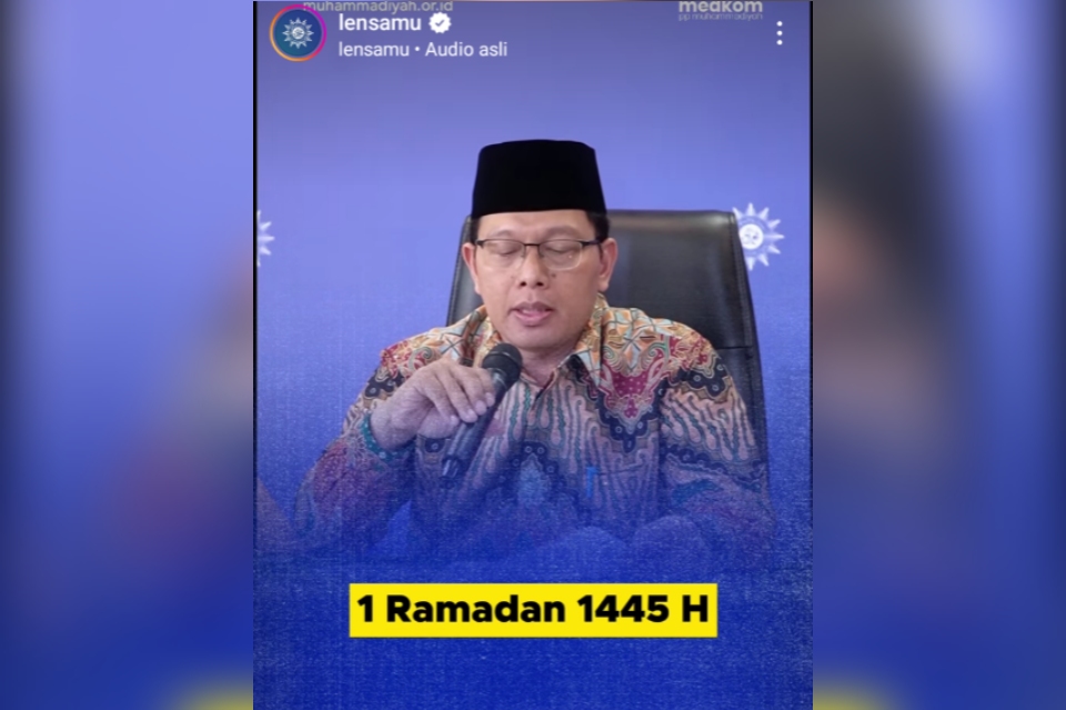 Pimpinan pusat Muhammadiyah menyampaikan maklumat