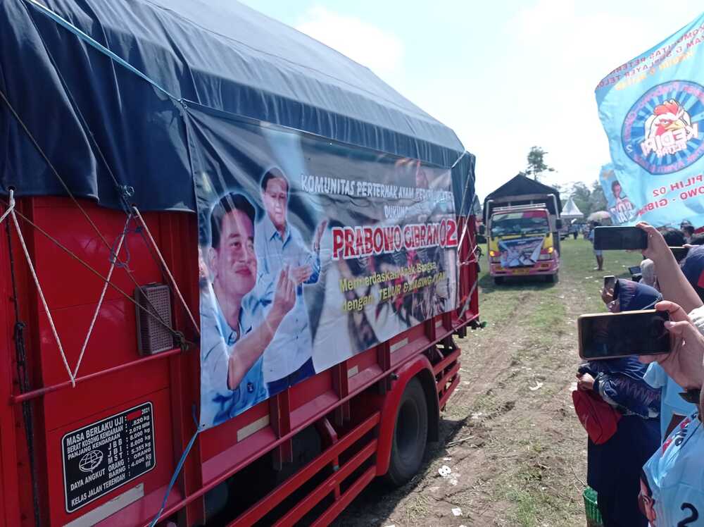 Komunitas Peternak Ayam-Telur Tradisional dan Supplier di Blitar serta Kediri, Galang dukungan kemenangan Prabowo-Gibran