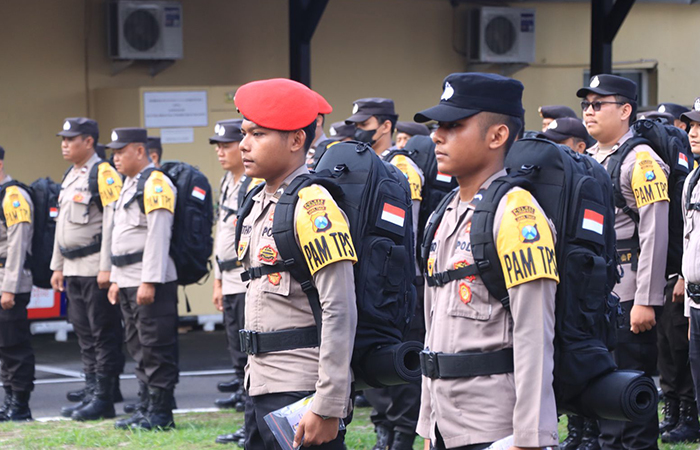 kepolisian Mulai siagakan personel pengaman TPS