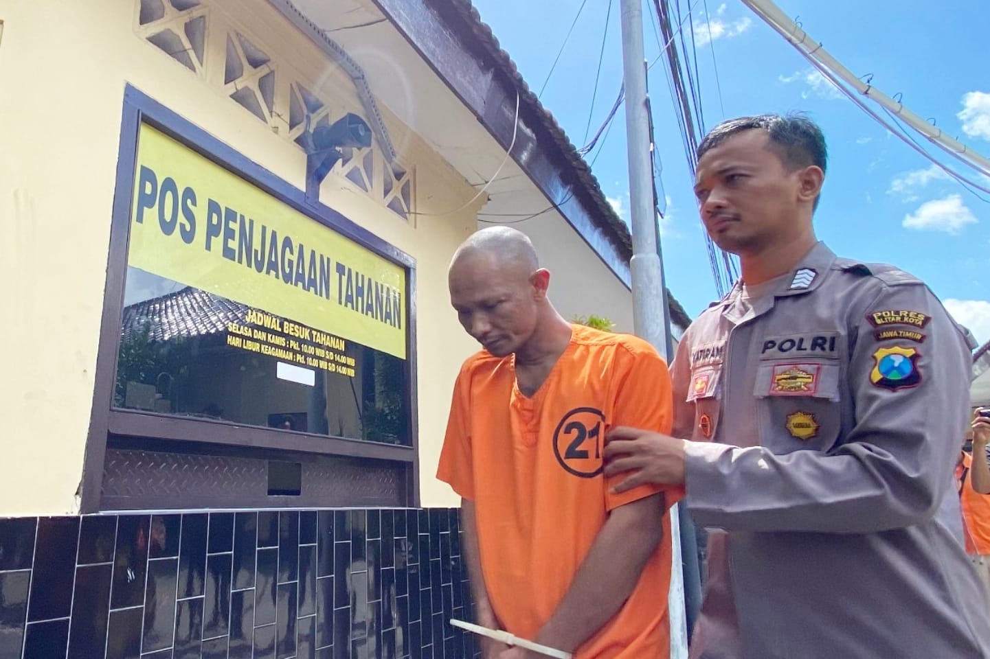 JALANI PROSES HUKUM: MI jadi tersangka usai terbukti menyetubuhi anak tirinya selama 5 tahun.