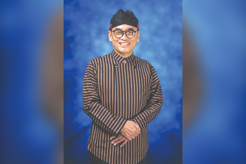 SEMANGAT WIRAUSAHA: Wawali Tjutjuk Sunario mengajak generasi muda untuk kreatif dan berani membuka usaha.