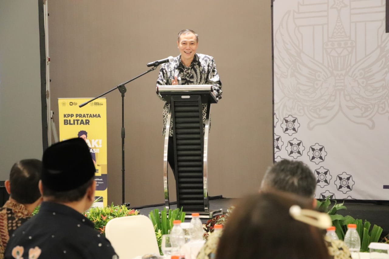 MITRA: Direktur Moderna Grup Eka Yong Tono saat menyampaikan testimoni.