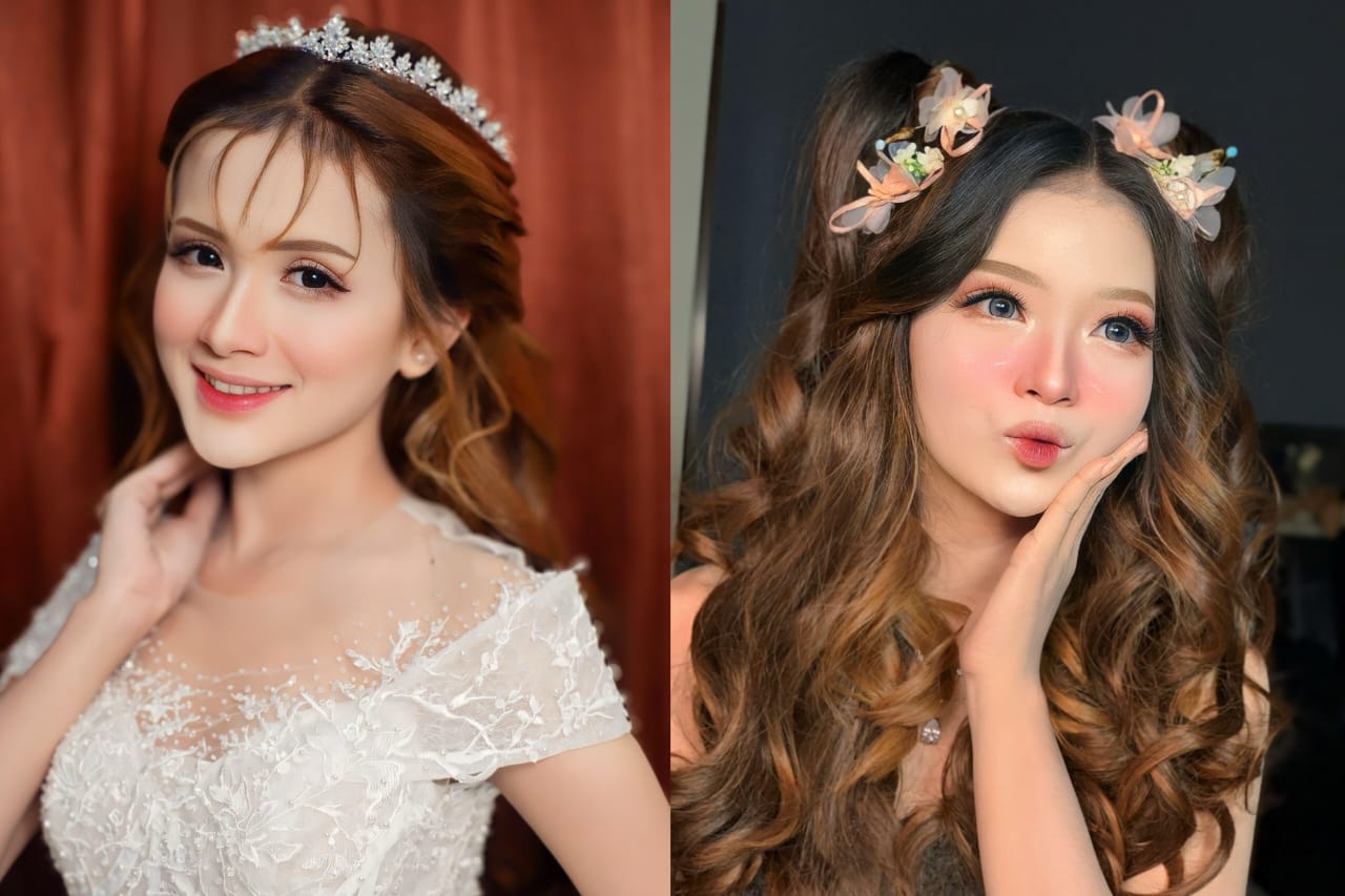 PERCAYA DIRI: Makin ayu di momen  bahagiamu dengan look make-up ala  Mertha MUA.