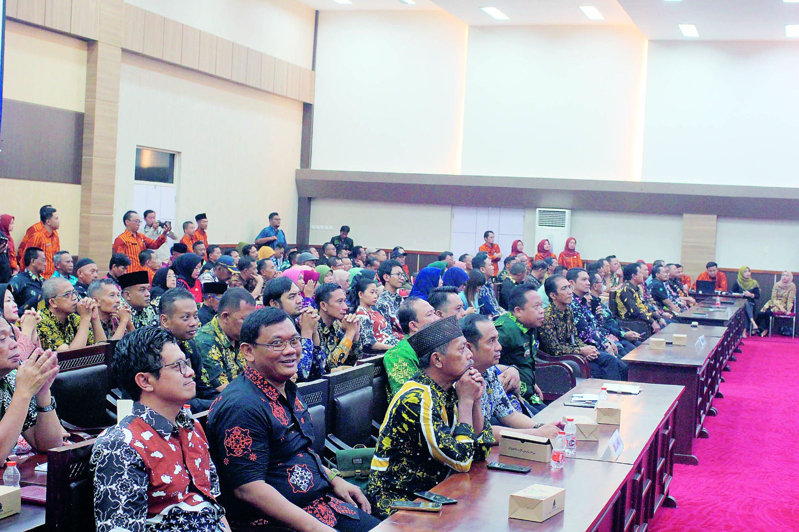 ABDI NEGARA: Ratusan ASN sedang mengikuti kegiatan di Kankab&nbsp;Kanigoro