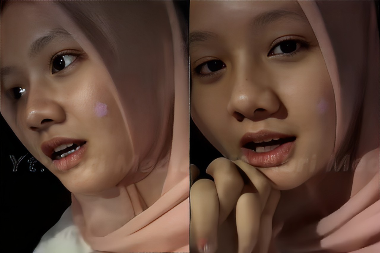 Potret Ning Chasna saat live di Instagram ceritakan pertemuan dengan suaminya