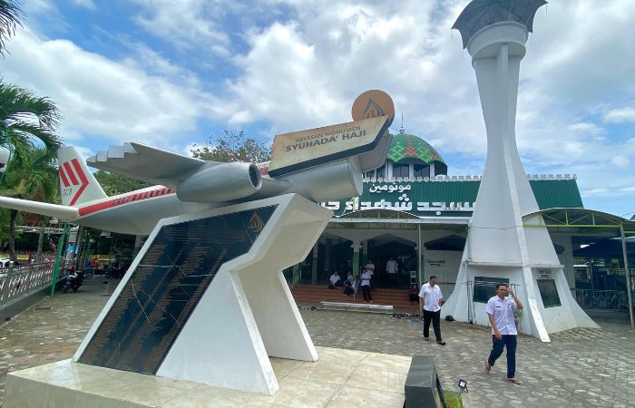 IKONIK: Masjid Syuhada Haji selalu ramai dikunjungi jemaah, baik hari biasa maupun saat momen Ramadan tiba.
