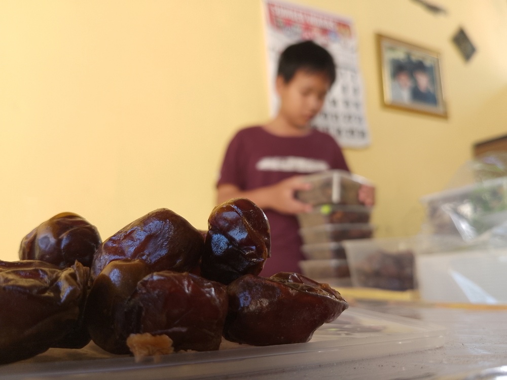 Kurma milik pedagang di Blitar