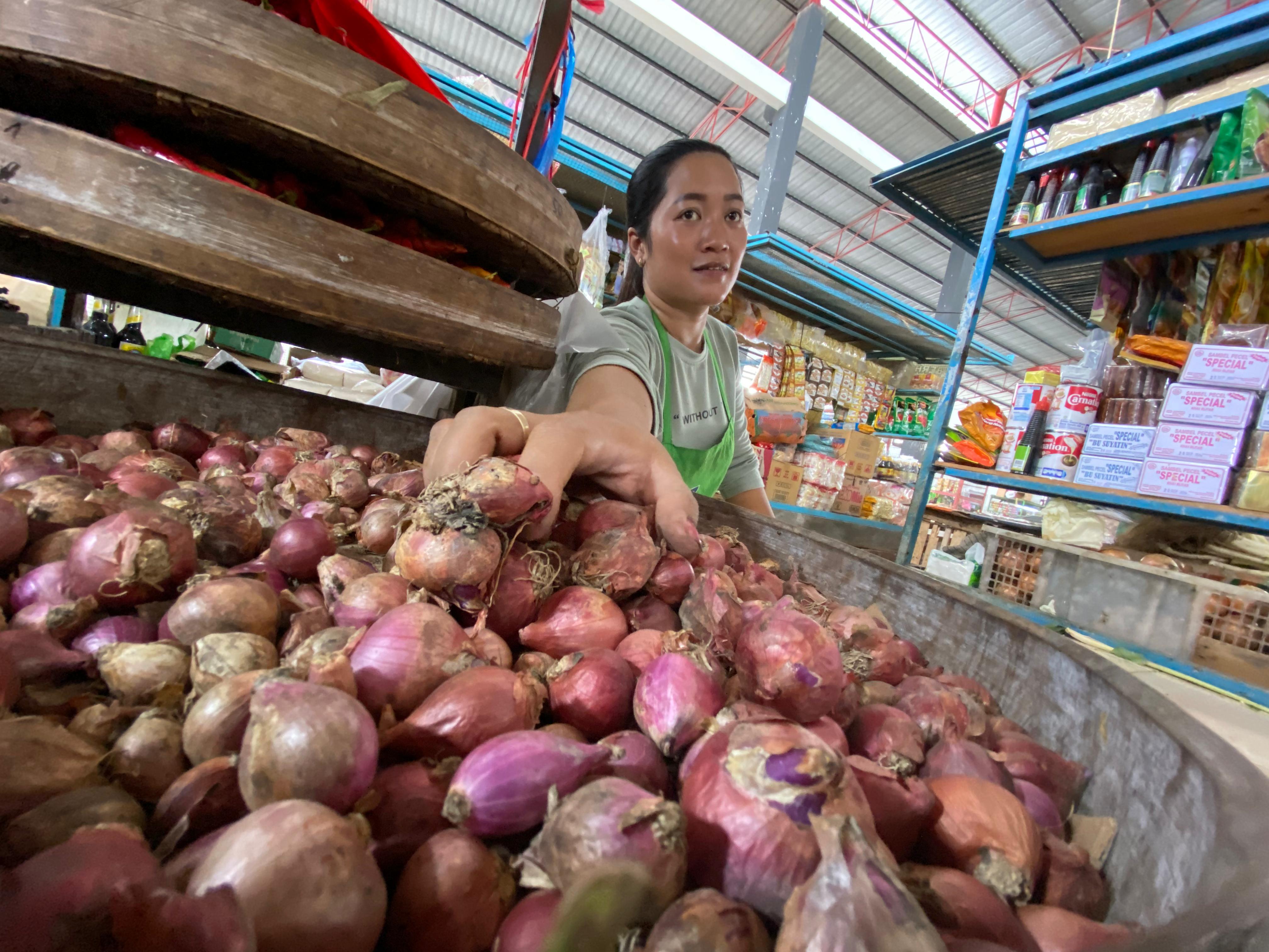 Harga bawang merah kian meroket usai lebaran