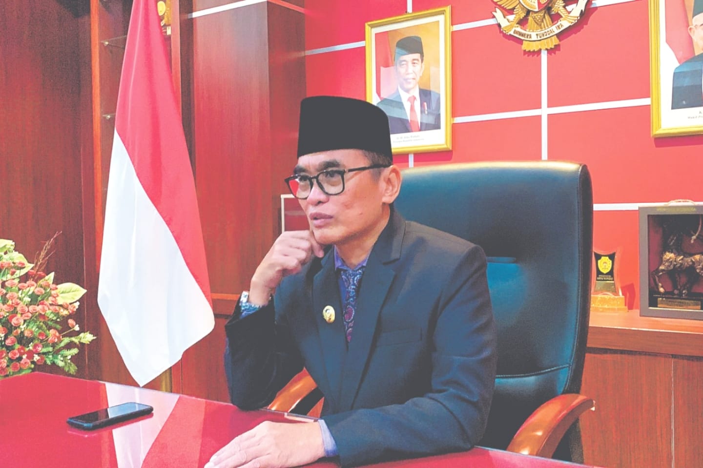 Wakil wali kota Tjutjuk Sunario digadang-gadang masuk radar calon kepala daerah pada Pilwali 2024.