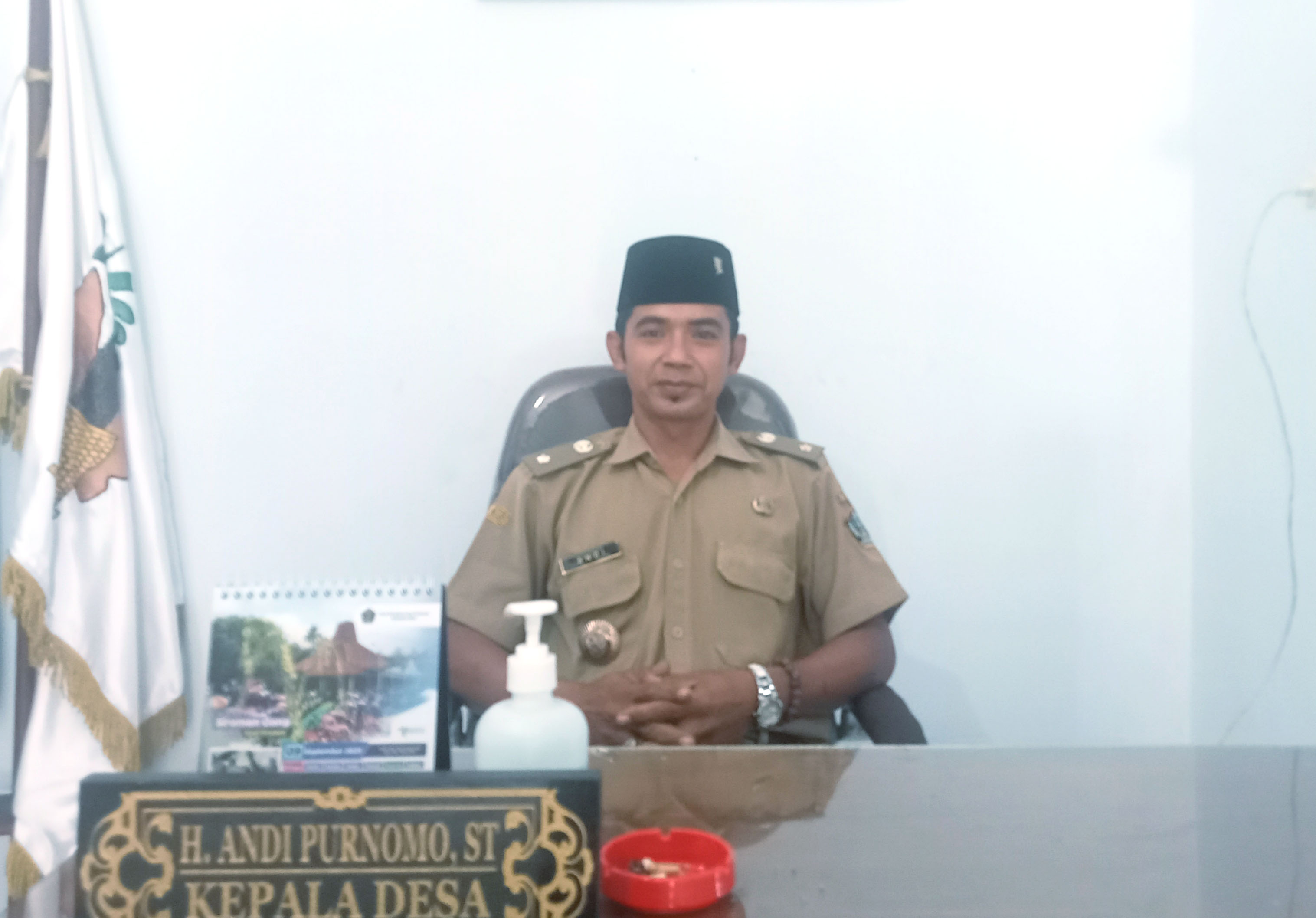 Kepala Desa Pakisaji, Kecamatan Kademangan, Andi Purnomo