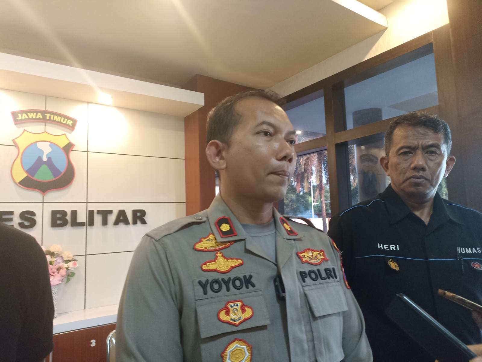 Wakapolres Blitar Kompol Yoyok Dwi Purnomo