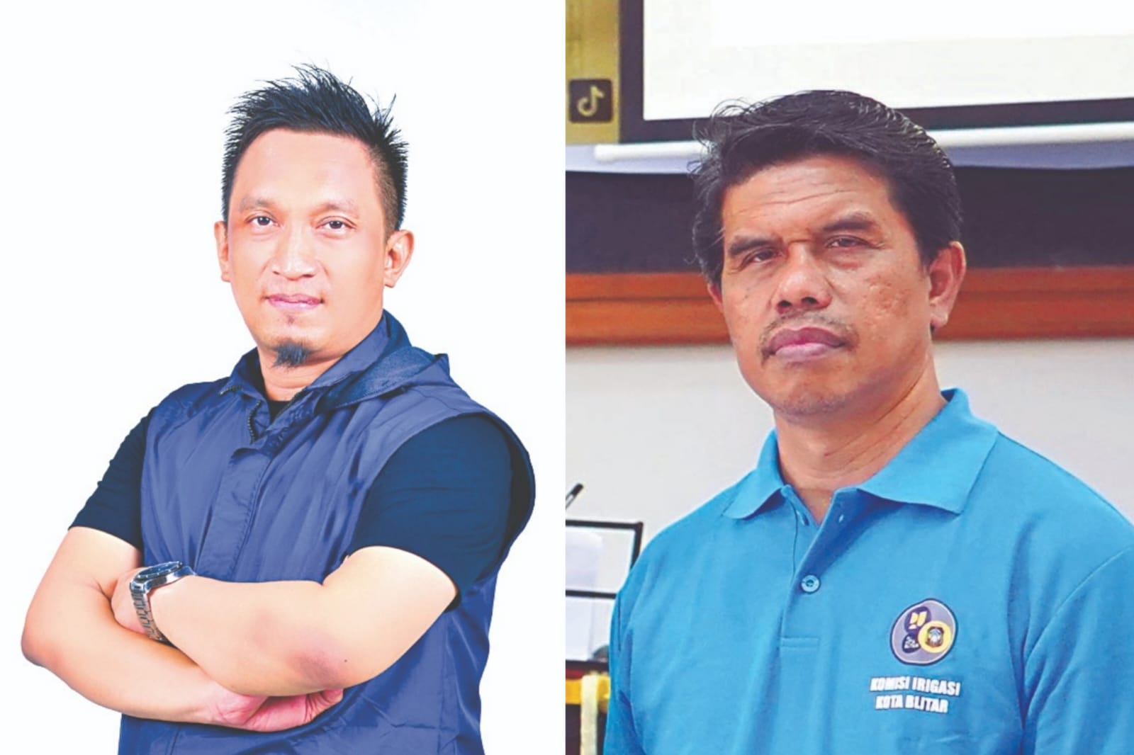 HIMAWAN PROBO PAMUNGKAS (kiri) dan SUHARYONO (kanan)