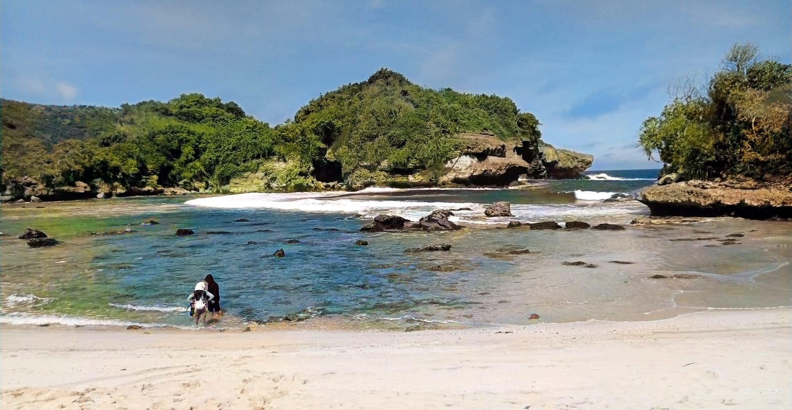EKSOTIS: Pantai Keben di daerah Ngadipuro, Wanotirto, sudah mulai di datangi wisatawan