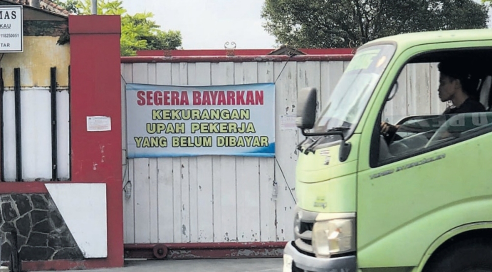 SEPI: Tampak pabrik rokok PT Bokor Mas di Jalan Mastrip, Kelurahan/Kecamatan Kepanjenkidul.
