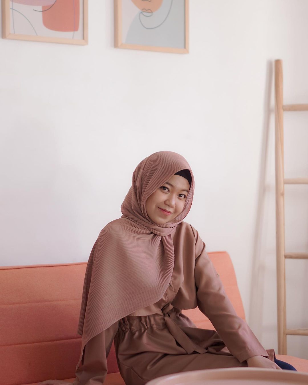 TANGGUH: Femi Mega Lestari womanpreneur sekaligus konten kreator.
