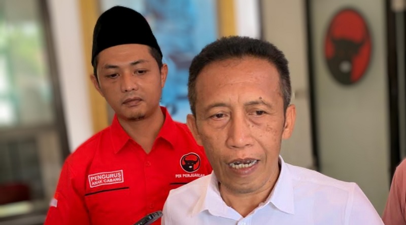 Ketua PAC PDI Perjuangan Kecamatan Wlingi, Kabupaten Blitar, Muharram Sulistiyono atau Kelik