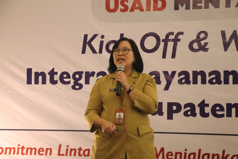 dr CHRISTINE INDRAWATI Kepala Dinas Kesehatan Kabupaten Blitar