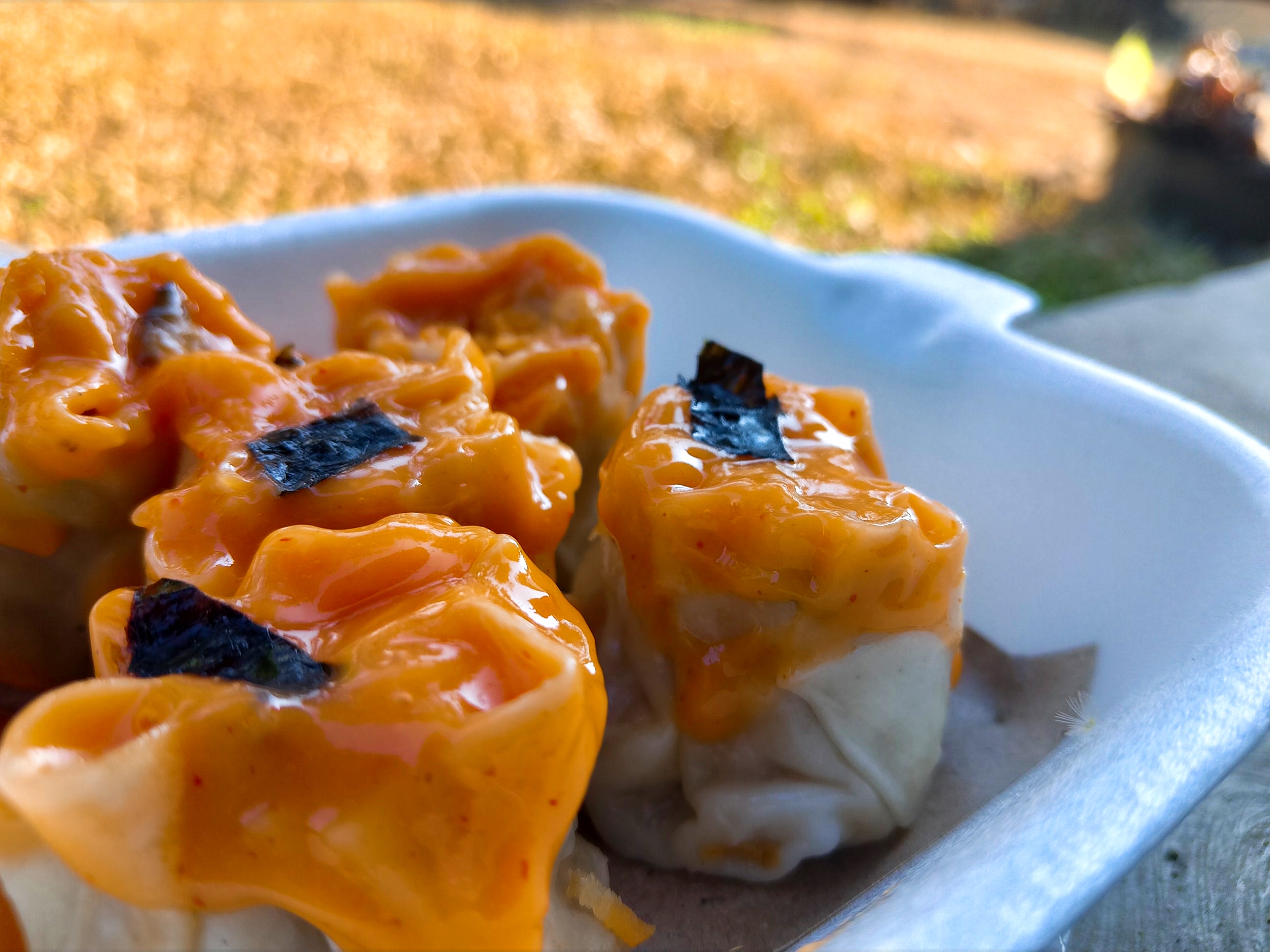 ENAK: Paket dimsum mentai dijamin membuat lidah bergoyang