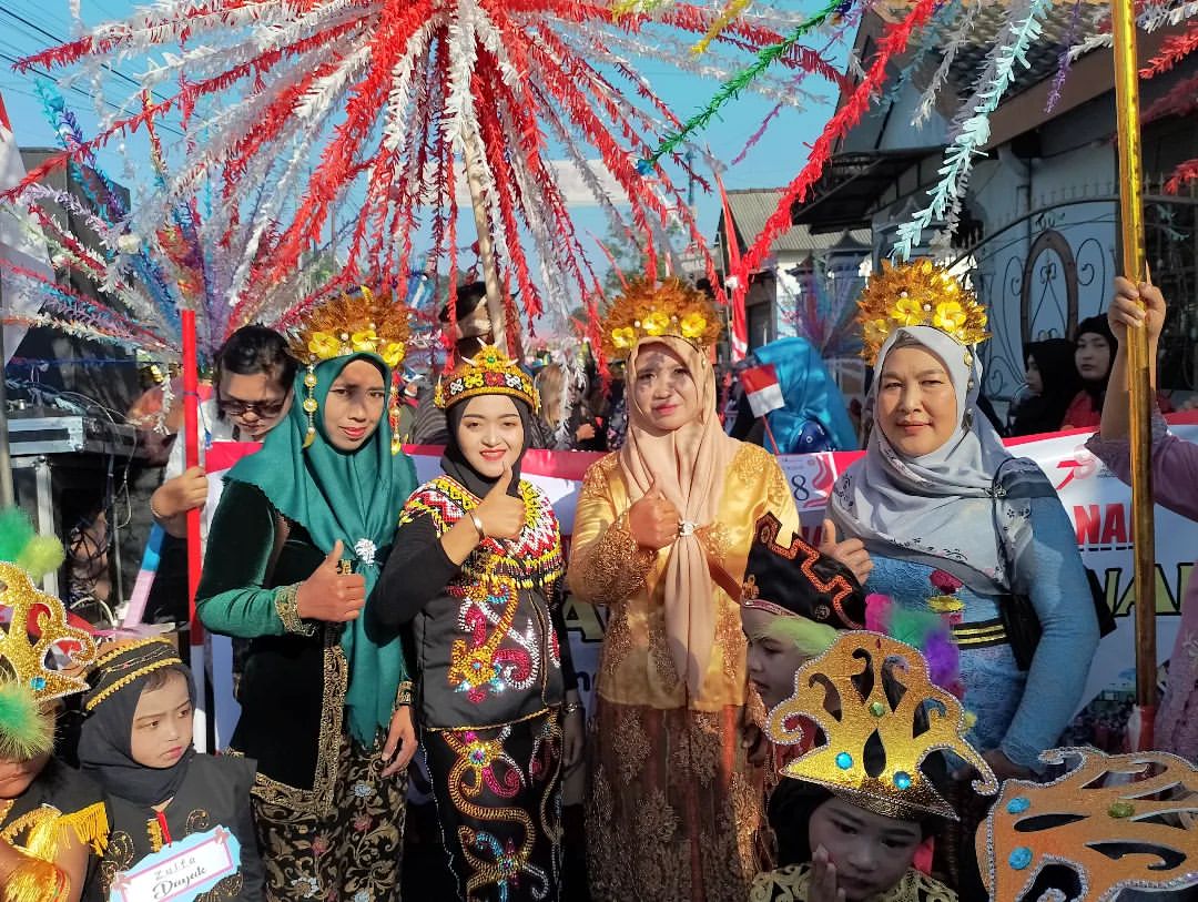 Salah satu kostum karnaval milik Sekar Arum Costum