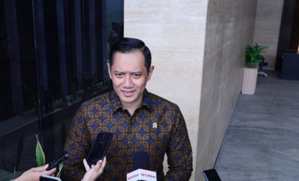 Menteri Agraria dan Tata Ruang/Kepala Badan Pertanahan Nasional (ATR/BPN), Agus Harimurti Yudhoyono (AHY)