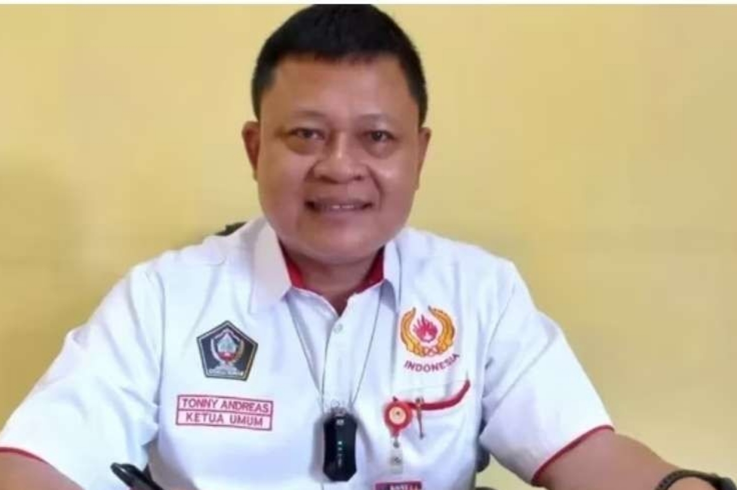 Ketua KONI Kabupaten Blitar Tony Andreas