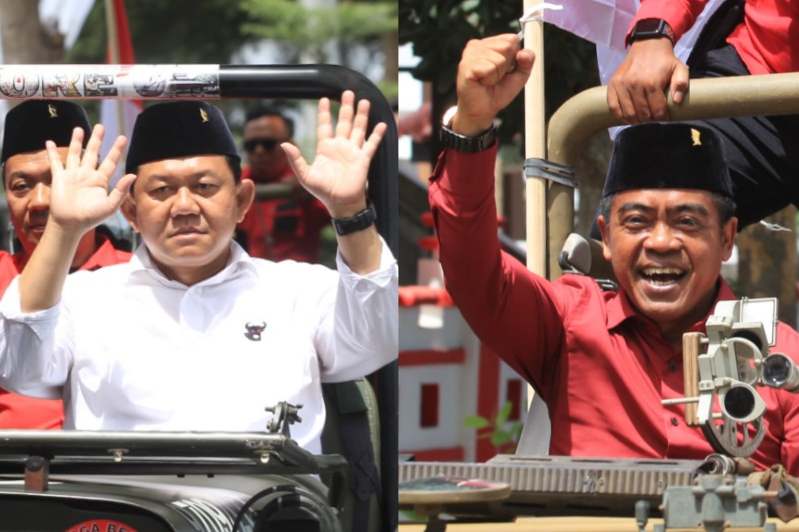 BAMBANG RIANTO Bacalon Wali Kota dan BAYU SETYO KUNCORO Bacalon Wakil Wali Kota