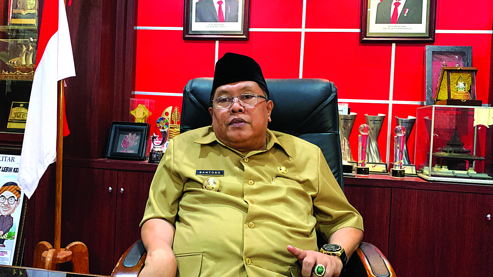 Wali Kota Blitar Santoso tak ingin lagi cawe-cawe untuk kontestasi Pemilihan Wali Kota (Pilwali) Kota Blitar 2024