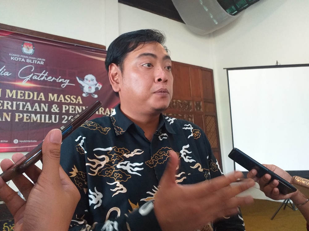 Ketua KPU Kota Blitar Rangga Bisma Aditya