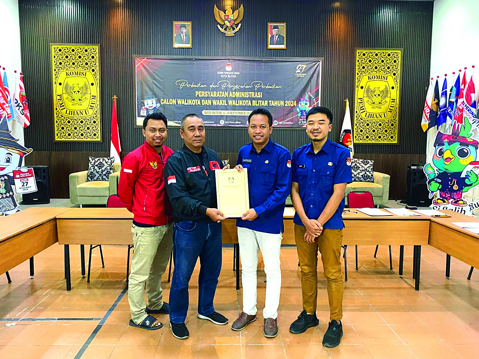 SUKARDJI, Ketua Bapilu PDIP Kota Blitar